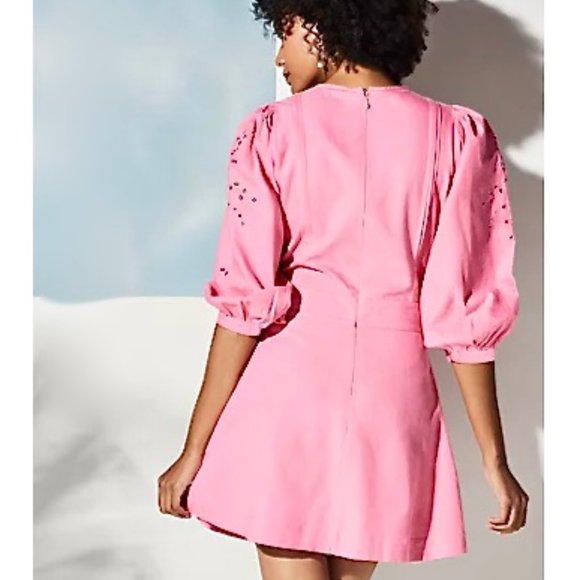 HAPPY X  NATURE CARA EYELET DRESS SIZE 18 - Picture 2 of 3